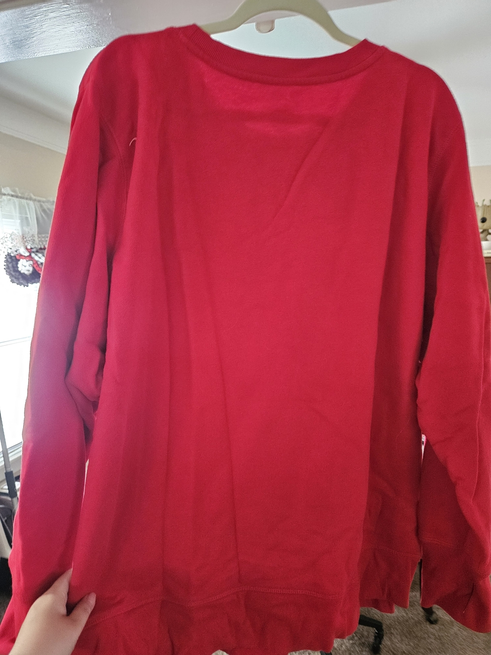Tek Gear red crewneck sweatshirt 3XL - Picture 3 of 3